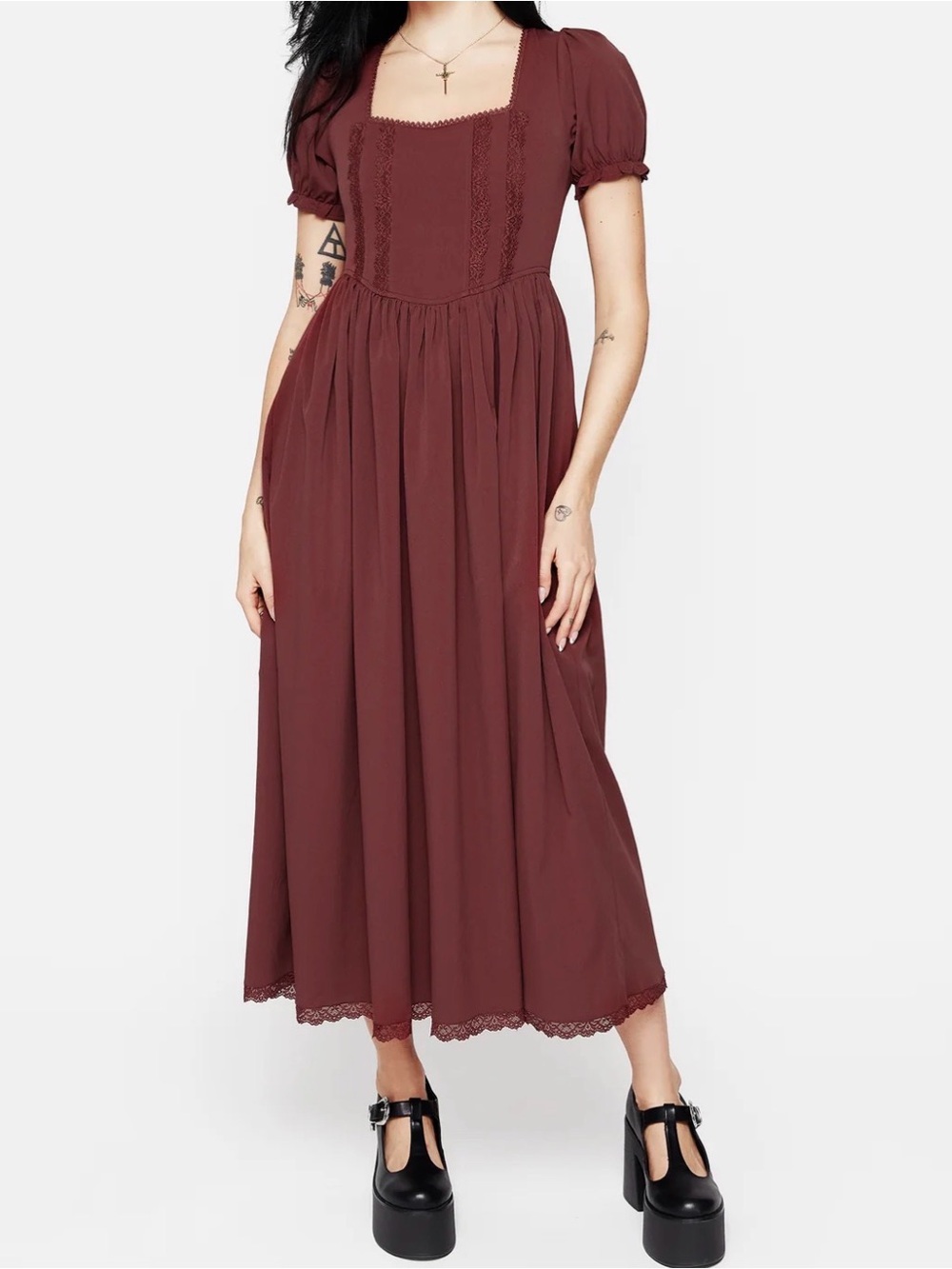 Darya Corset Midaxi Dress